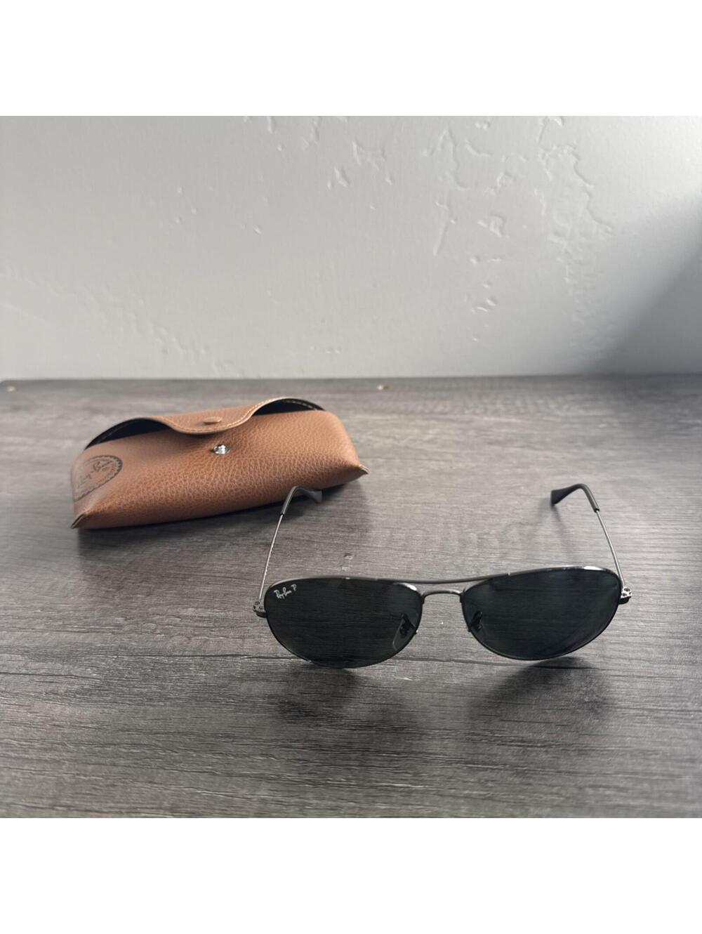 Ray Ban Sunglasses RB3362 Cockpit 004/71 59-14 3N Black Metal FRAMES ONLY